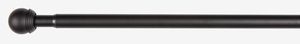 Set bastone tenda BALL 120-210cm nero
