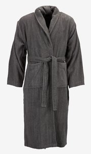 Bathrobe TIMMERDALA L/XL dark grey KRONBORG