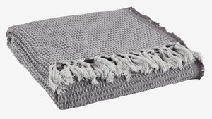 Kuscheldecke KARVE 130x170 grau