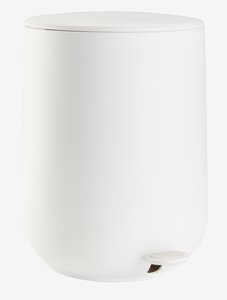 Treteimer OXIE 5L mit Softclose weiß