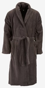 Bathrobe TOLLARP L/XL anthracite KRONBORG