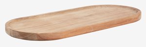 Decorative tray FILLIP W13xL30cm wood