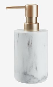 Dispenser di sapone BERGHEM effetto marmo
