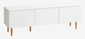 Mueble TV KORSVANG 3 puertas blanco