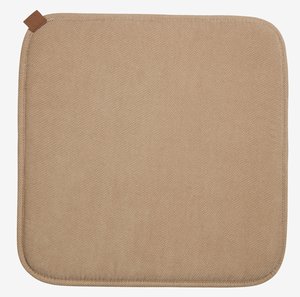 Seat pad LOMME 38x38x2 beige