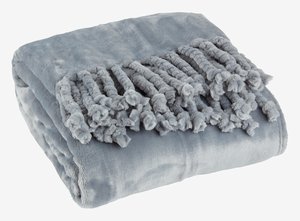 Fleecedecke BONDEROSE 130x170 Fleece blau