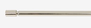 Gordijnroede RIMINI 19mm 160-300 cm staal