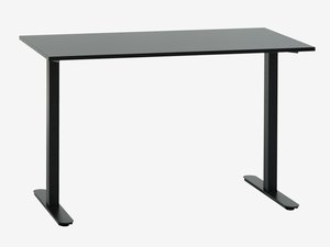 Desk STAUNING 60x120 black