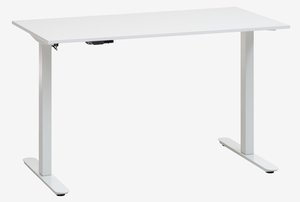Nastavljiva miza SVANEKE 60x120 bela