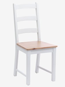 Jedálenská stolička VISLINGE prírodná/biela
