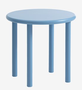 Odkládací stolek BOLBRO Ø45 světle modrá