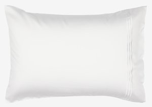 Satenska jastučnica EA 65x70/75 bela