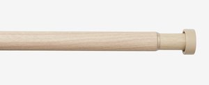 Gordijnstang NATURE 90-160 cm houtlook