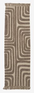 Teppich BERGASTER 65x200 braun/beige