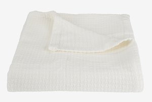 Bed throw TALL 160x220 off-white