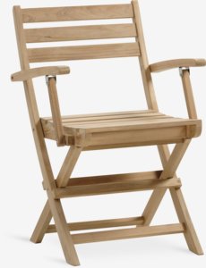 Folding chair VESTERHAVET teak