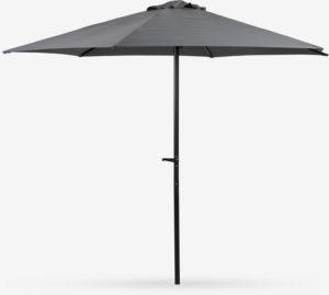 Marktparasol NAPPEDAM Ø250 donkergrijs