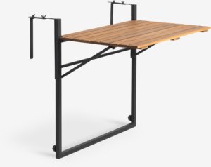 Stół na balkon INDHOLT S43xD57 drewno twarde