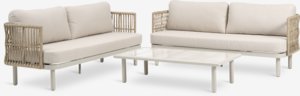 Lounge-Set EJLBY 5 Personen beige