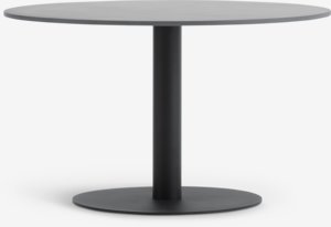 Βοηθητικό τραπέζι HELAGS Ø85xΥ50 μαύρο