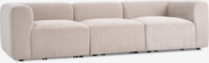 Sofa modułowa SKEJBY 3-miejscowa tkanina piaskowy