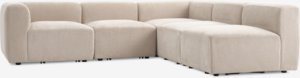 Modular sofa SKEJBY open end sand fabric