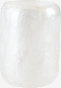 Toothbrush holder LISTERBY white nacre effect