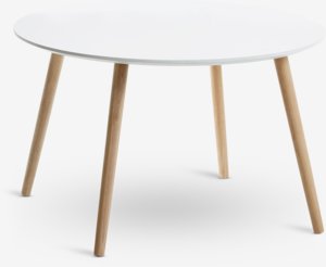 Table basse GALTEN Ø75 blanc