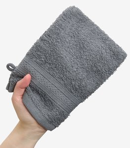 Gant de toilette UPPSALA 14x20 gris