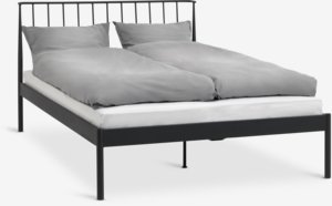 Bedframe ABILDRO 150x200 zwart