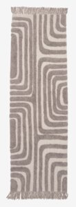 Tappeto BERGASTER 65x200 cm marrone/beige