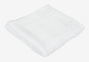 Asciugamano viso KARLSTAD 28x30 cm bianco