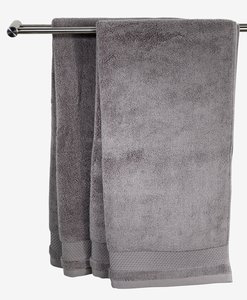 Serviette de toilette NORA 50x100 gris KRONBORG